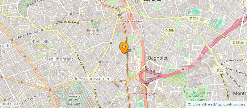 localisation de l'entreprise MONSIEUR JEAN CLAUDE ABOUKRAT  PARIS