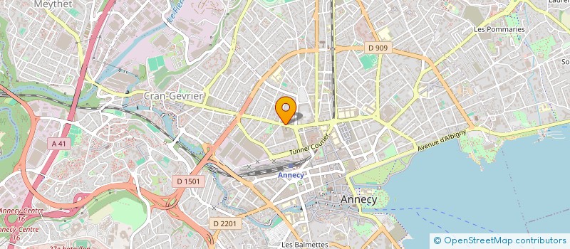 localisation de l'entreprise MONSIEUR JEAN -CLAUDE ACCARIER à ANNECY