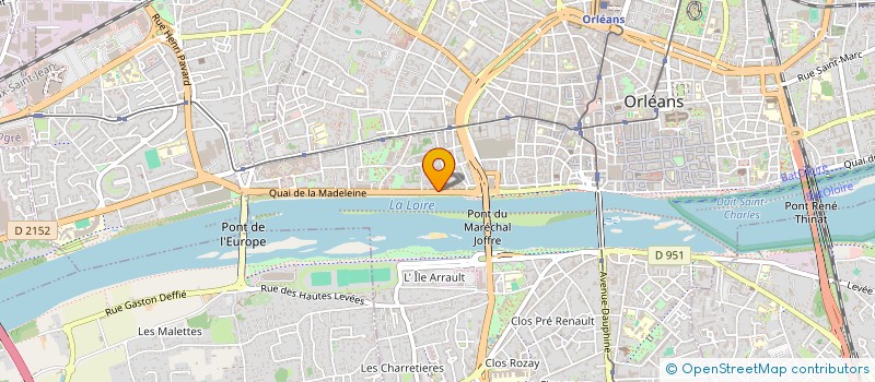 localisation de l'entreprise MONSIEUR JEAN-CLAUDE AIGRET à ORLEANS
