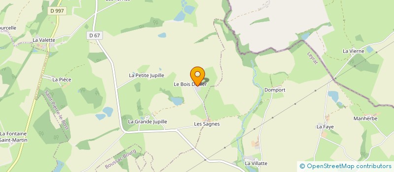 localisation de l'entreprise MONSIEUR JEAN-CLAUDE ALAIN  SAINT-PIERRE-LE-BOST