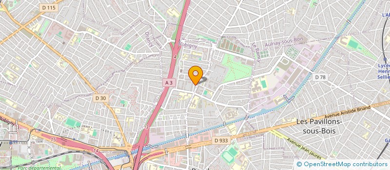 localisation de l'entreprise MONSIEUR JEAN CLAUDE ALAMKAN  BONDY