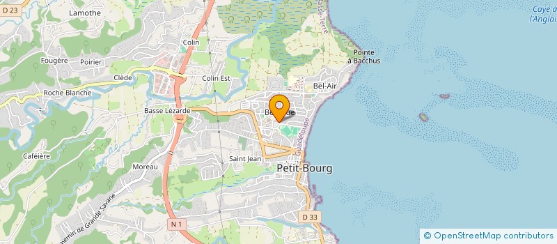 localisation de l'entreprise MONSIEUR JEAN-CLAUDE ALBINA  PETIT-BOURG