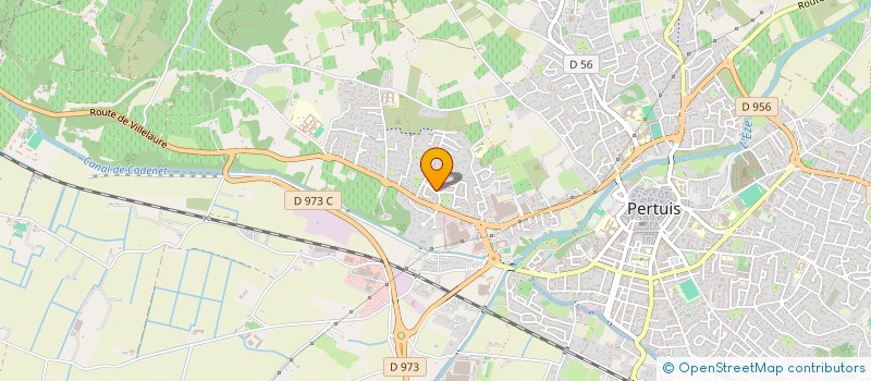localisation de l'entreprise MONSIEUR JEAN CLAUDE ALESSI  PERTUIS