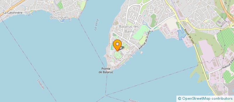 localisation de l'entreprise MONSIEUR JEAN-CLAUDE AMAR  BALARUC-LES-BAINS