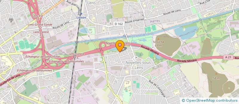 localisation de l'entreprise MONSIEUR JEAN-CLAUDE AMARAL  NOYELLES-SOUS-LENS