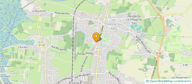 localisation de l'entreprise MONSIEUR JEAN-CLAUDE ANASTASSIOS à LES SABLES D'OLONNE