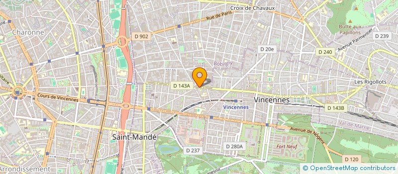 localisation de l'entreprise MONSIEUR JEAN-CLAUDE ANTOU à MONTREUIL