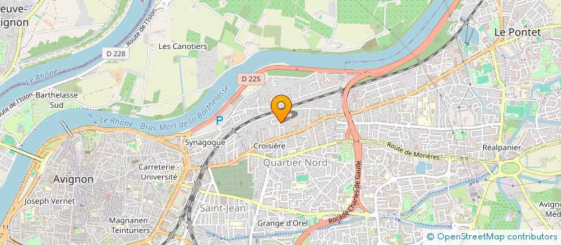 localisation de l'entreprise MONSIEUR JEAN-CLAUDE ATGER  AVIGNON