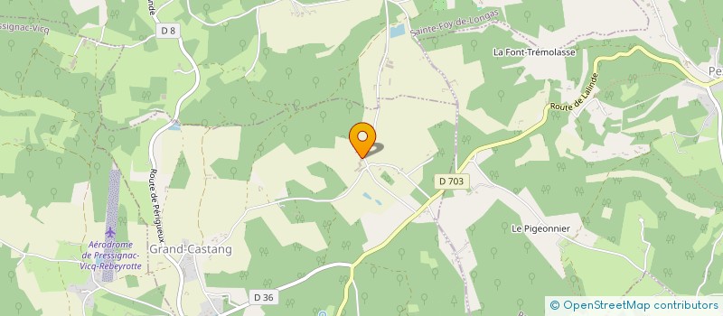 localisation de l'entreprise MONSIEUR JEAN-CLAUDE ATTONATY  MAUZAC ET GRAND CASTANG