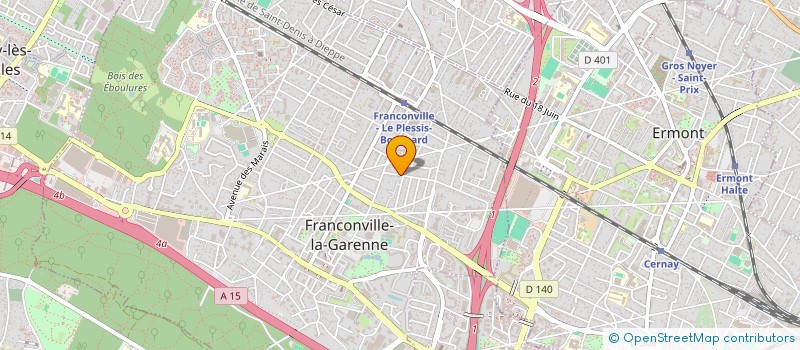 localisation de l'entreprise MONSIEUR JEAN-CLAUDE AUBERT à LE PLESSIS-BOUCHARD