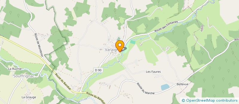 localisation de l'entreprise MONSIEUR JEAN CLAUDE AUTIER  VARAIGNES