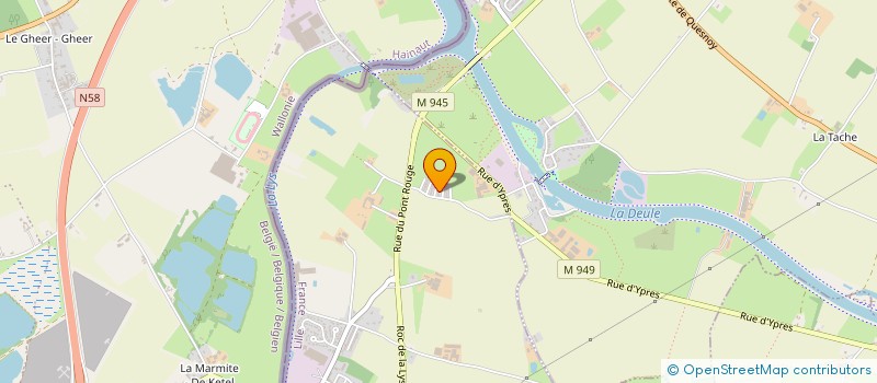 localisation de l'entreprise MONSIEUR JEAN-CLAUDE AYEZ  FRELINGHIEN