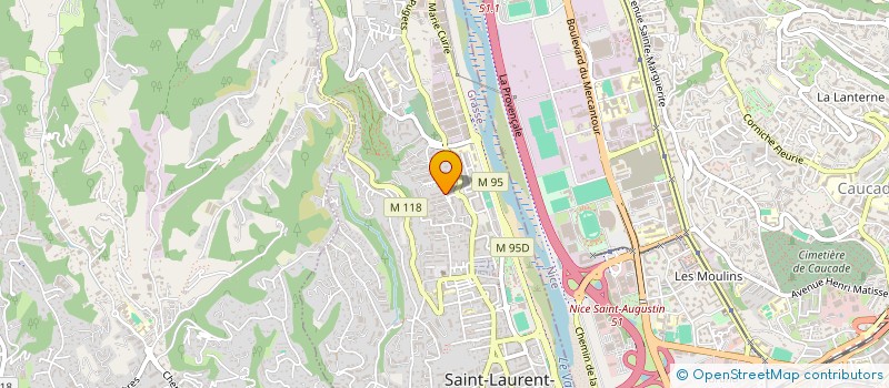 localisation de l'entreprise MONSIEUR JEAN-CLAUDE AYGALENQ à SAINT-LAURENT-DU-VAR