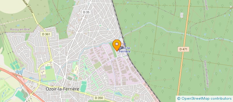 localisation de l'entreprise MONSIEUR JEAN CLAUDE AZRIA  OZOIR-LA-FERRIERE