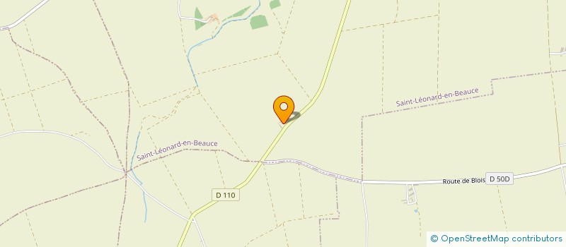 localisation de l'entreprise MONSIEUR JEAN-CLAUDE BADAIRE  SAINT-LEONARD-EN-BEAUCE