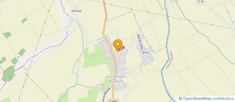 localisation de l'entreprise MONSIEUR JEAN-CLAUDE BAKAYOKO  LES BORDES-AUMONT