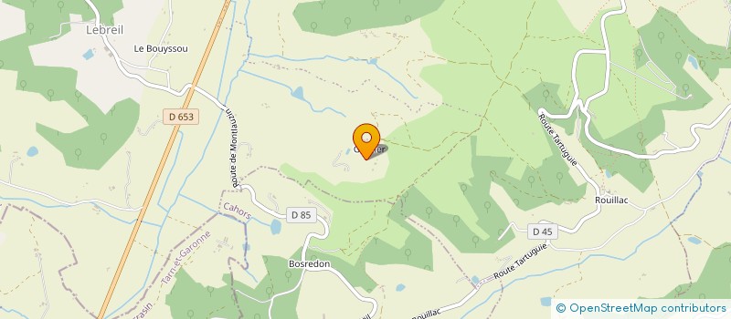 localisation de l'entreprise MONSIEUR JEAN-CLAUDE BALBUSQUIER  MONTCUQ-EN-QUERCY-BLANC