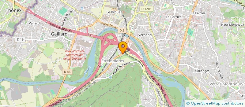 localisation de l'entreprise MONSIEUR JEAN-CLAUDE BANGY-MICHELET  ETREMBIERES