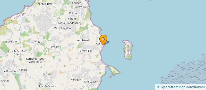 localisation de l'entreprise MONSIEUR JEAN CLAUDE BARBE  PLOUGRESCANT