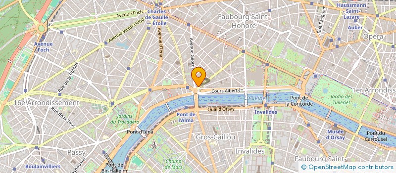 localisation de l'entreprise MONSIEUR JEAN-CLAUDE BARDANO  PARIS