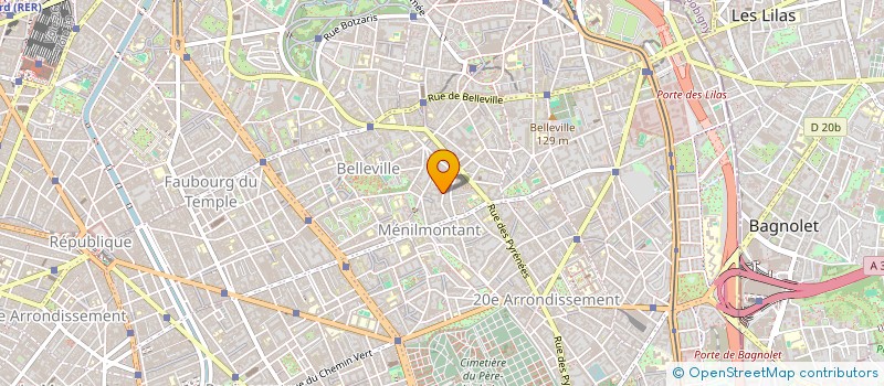 localisation de l'entreprise MONSIEUR JEAN CLAUDE BARNY  PARIS