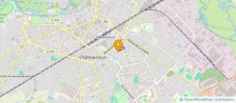 localisation de l'entreprise MONSIEUR JEAN CLAUDE BEAUSSIER à CHATEAUROUX