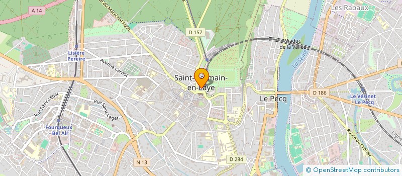 localisation de l'entreprise MONSIEUR JEAN-CLAUDE BECU à SAINT-GERMAIN-EN-LAYE
