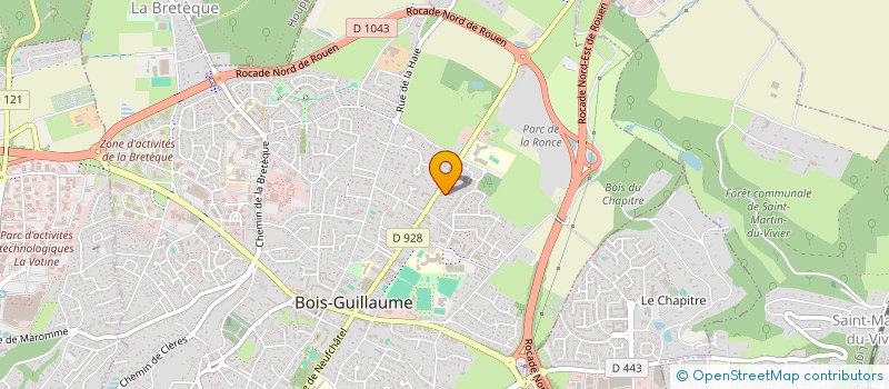 localisation de l'entreprise MONSIEUR JEAN-CLAUDE BELANDRE à BOIS-GUILLAUME