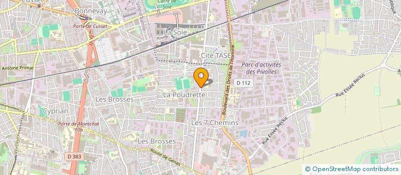 localisation de l'entreprise MONSIEUR JEAN-CLAUDE BELEI  JANNEYRIAS