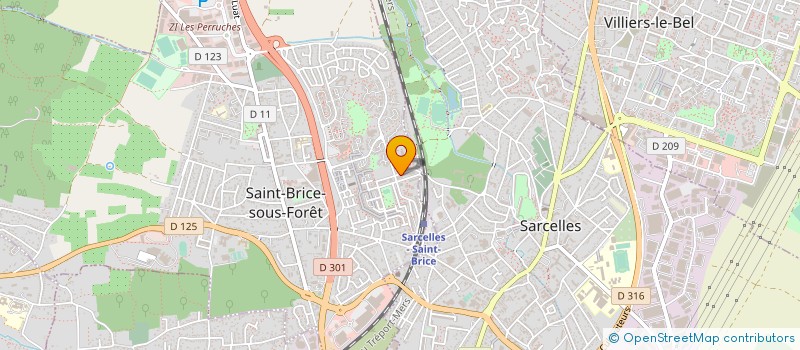 localisation de l'entreprise MONSIEUR JEAN-CLAUDE BESCHU à SAINT-BRICE-SOUS-FORET