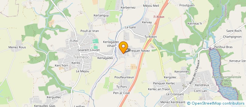 localisation de l'entreprise MONSIEUR JEAN-CLAUDE BESSE  COMBRIT