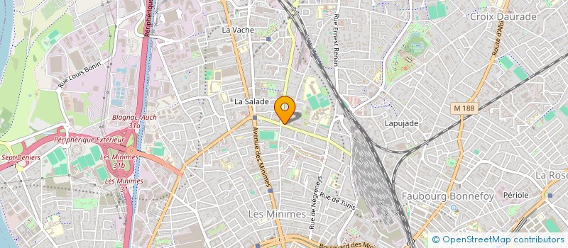 localisation de l'entreprise MONSIEUR JEAN-CLAUDE BILA à TOULOUSE