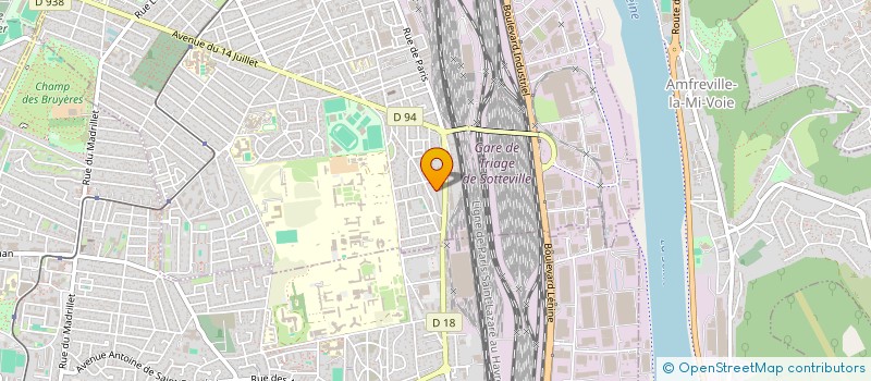 localisation de l'entreprise MONSIEUR JEAN-CLAUDE BOISNOIR  SOTTEVILLE-LES-ROUEN