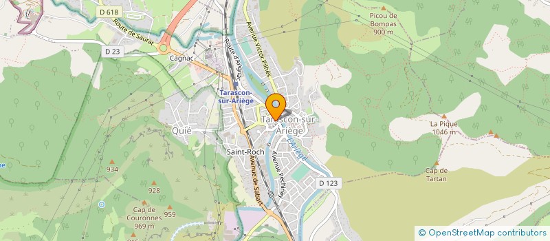 localisation de l'entreprise MONSIEUR JEAN-CLAUDE BOIX à TARASCON-SUR-ARIEGE