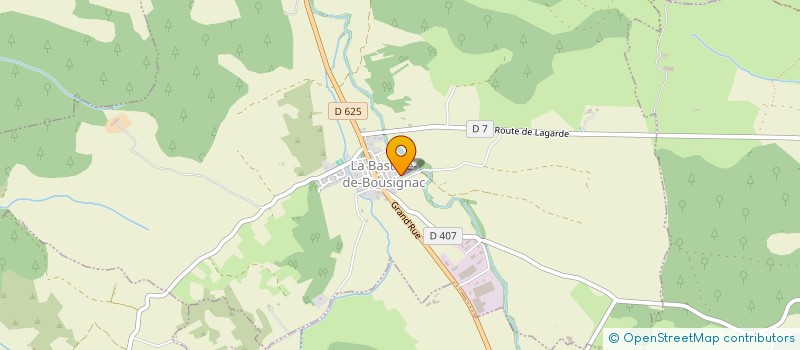 localisation de l'entreprise MONSIEUR JEAN CLAUDE BOMBAIL à LA BASTIDE-DE-BOUSIGNAC