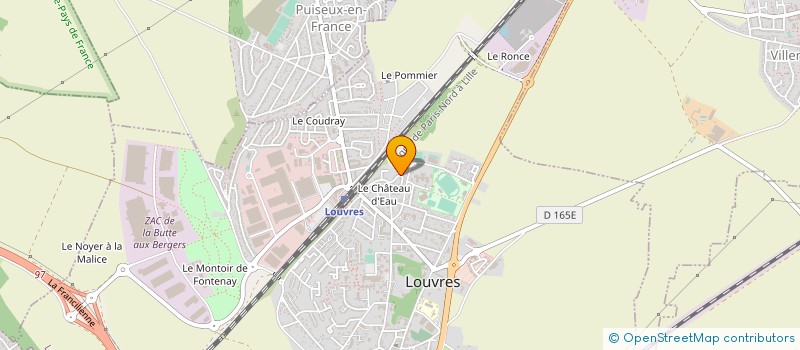 localisation de l'entreprise MONSIEUR JEAN-CLAUDE BONNINGUES à LOUVRES