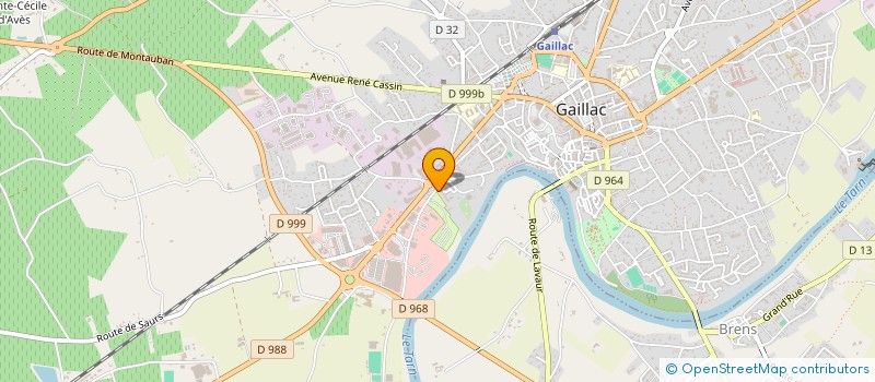 localisation de l'entreprise MONSIEUR JEAN CLAUDE BONY à GAILLAC