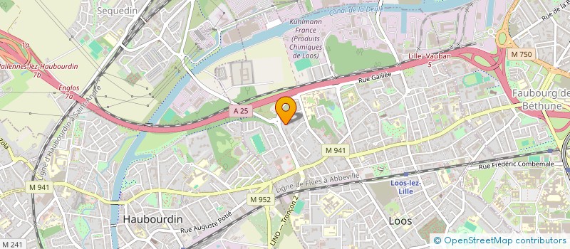 localisation de l'entreprise MONSIEUR JEAN-CLAUDE BOOTO BOUNDI  LOOS