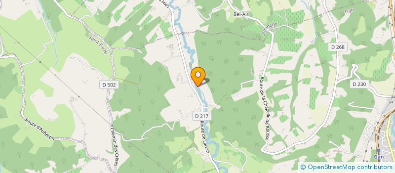 localisation de l'entreprise MONSIEUR JEAN-CLAUDE BORDES  GAN