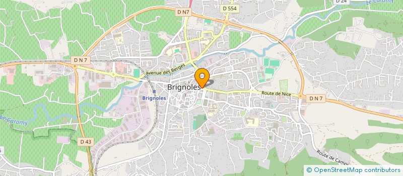 localisation de l'entreprise MONSIEUR JEAN-CLAUDE BORSOTTI à BRIGNOLES
