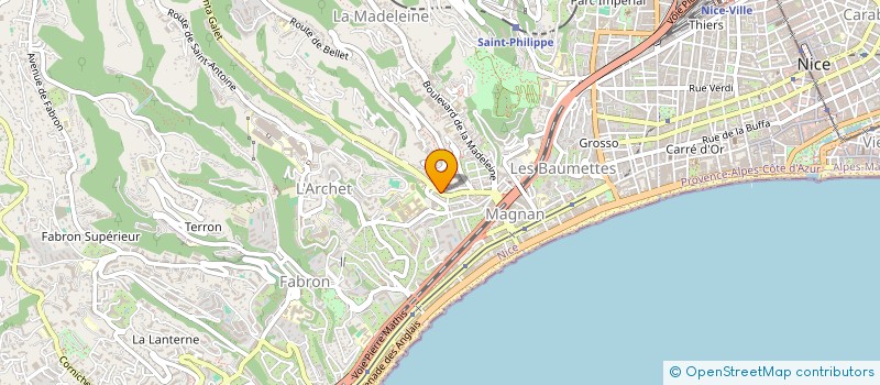 localisation de l'entreprise MONSIEUR JEAN-CLAUDE BOUILLARD à NICE