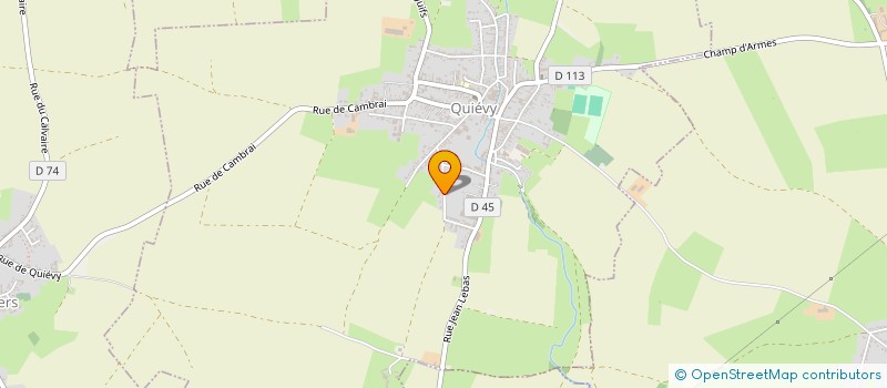 localisation de l'entreprise MONSIEUR JEAN-CLAUDE BOULANGER  QUIEVY