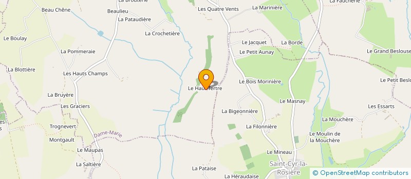 localisation de l'entreprise MONSIEUR JEAN-CLAUDE BOULAY à DAME-MARIE