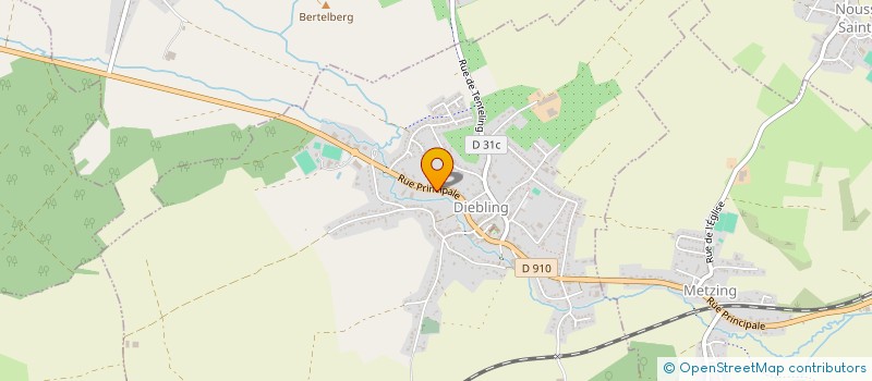 localisation de l'entreprise MONSIEUR JEAN CLAUDE BOUR  DIEBLING