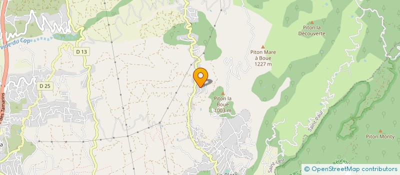 localisation de l'entreprise MONSIEUR JEAN-CLAUDE BOURGOGNE  SAINT-LEU