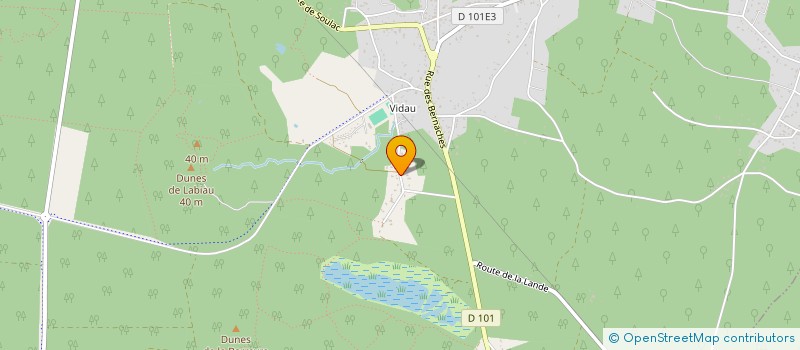 localisation de l'entreprise MONSIEUR JEAN CLAUDE BOURNAZEL  GRAYAN-ET-L'HOPITAL