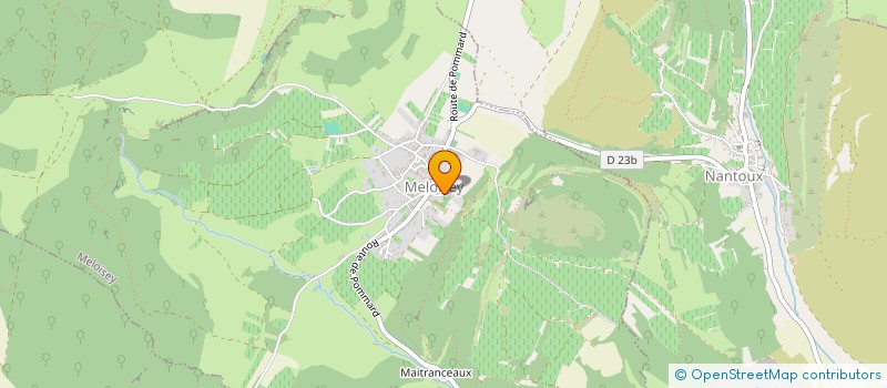 localisation de l'entreprise MONSIEUR JEAN-CLAUDE BOUVERET  MELOISEY