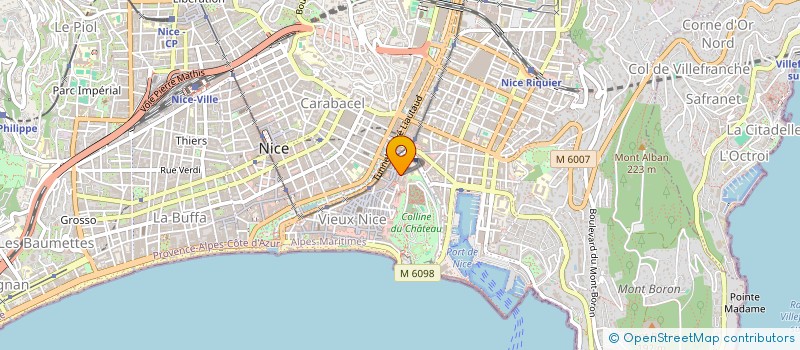 localisation de l'entreprise MONSIEUR JEAN CLAUDE BOYER à NICE