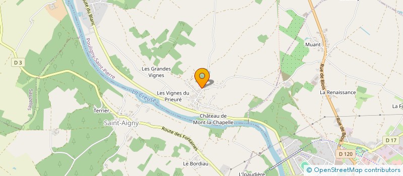 localisation de l'entreprise MONSIEUR JEAN-CLAUDE BRAJARD à POULIGNY-SAINT-PIERRE