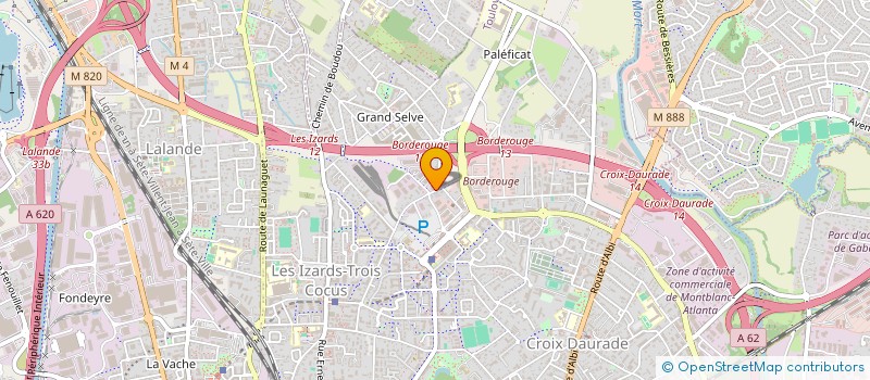 localisation de l'entreprise MONSIEUR JEAN-CLAUDE BREFEIL à TOULOUSE